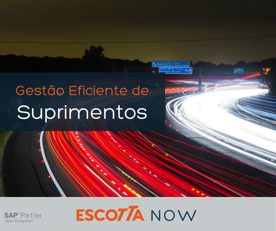 Gest&atilde;o eficiente de suprimentos!